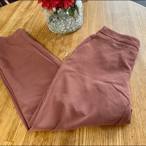 Pink Dress Trousers (with elastic waist)